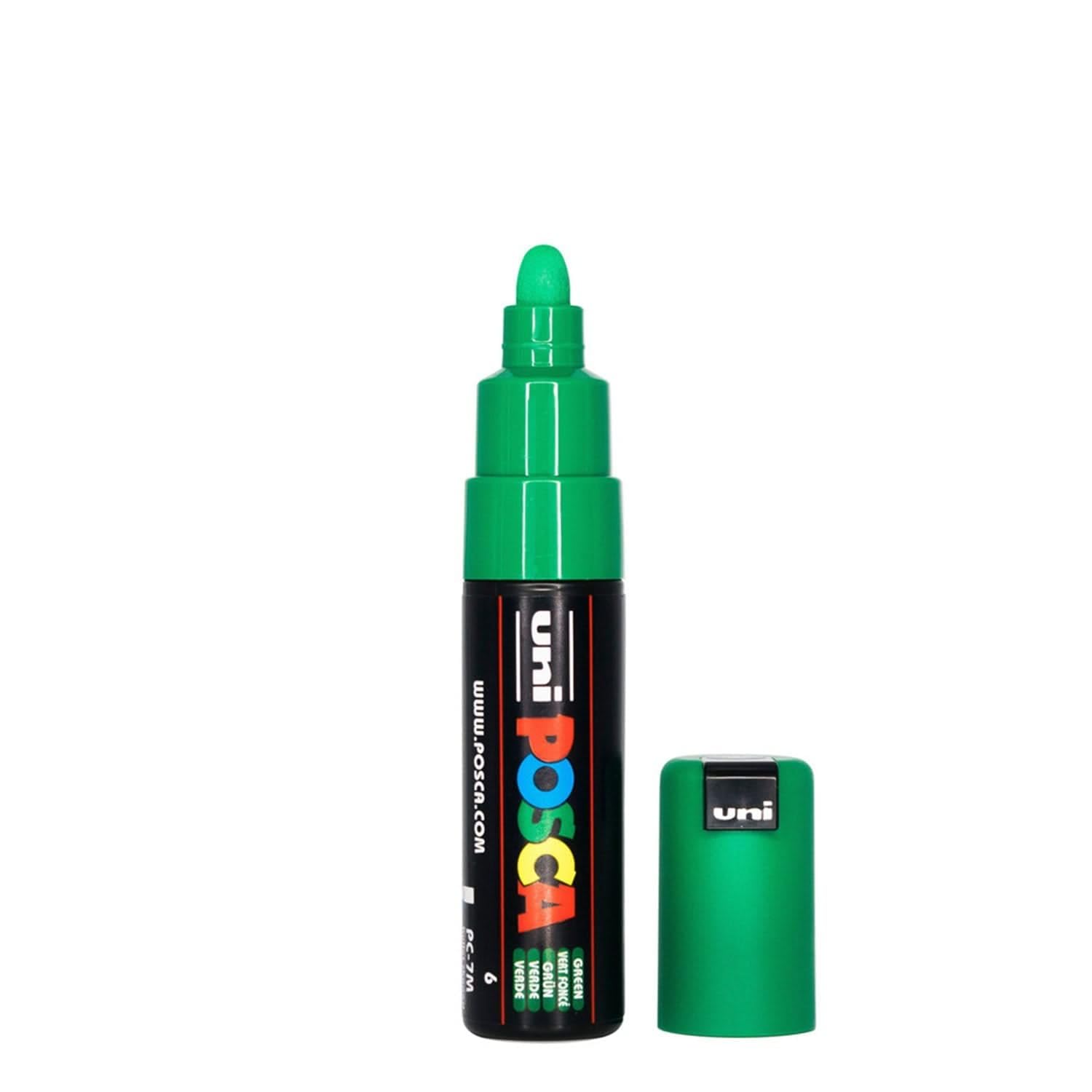 Uni Posca - Uni Posca Verfmarker 7M Donkergroene - conische punt