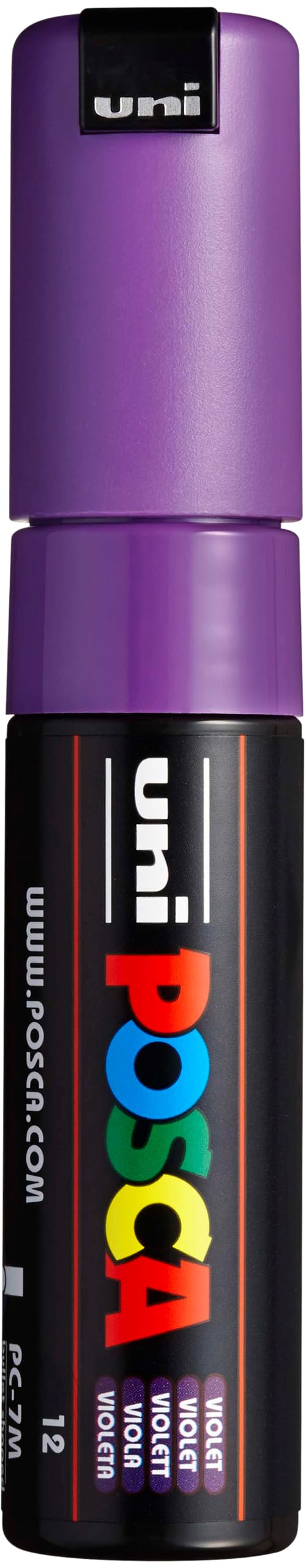 Uni Posca - Uni Posca Verfmarker 7M Violet - conische punt