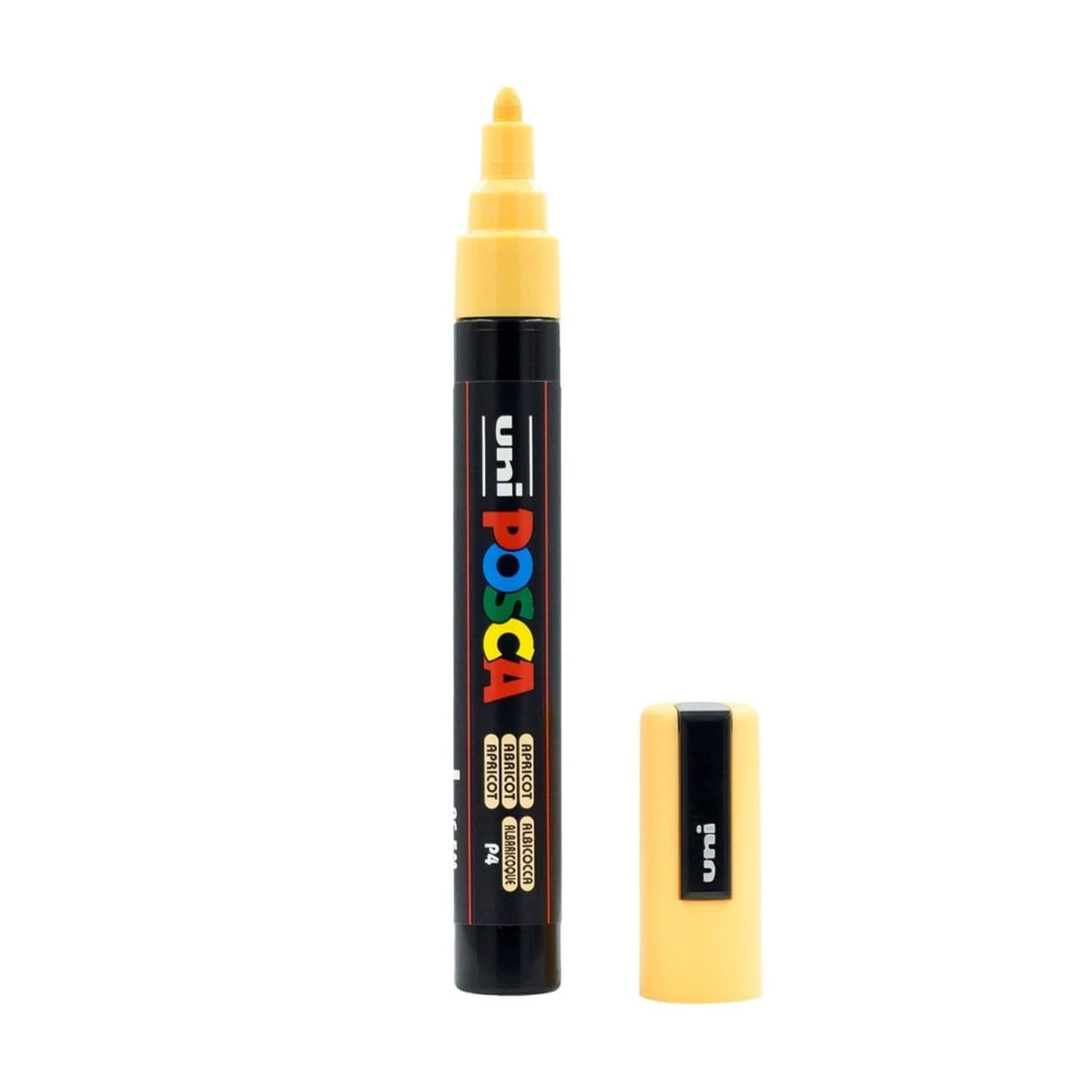 Uni Posca - Uni Posca Verfmarker PC5M Abrikoos - conische punt 25 mm