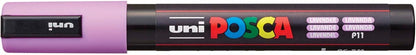 Uni Posca - Uni Posca Verfmarker PC5M Lavendel - conische punt 25 mm
