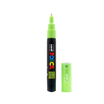 Uni Posca - Uni Posca Verfmarker 1MC Appelgroen - Conische punt - 1 mm