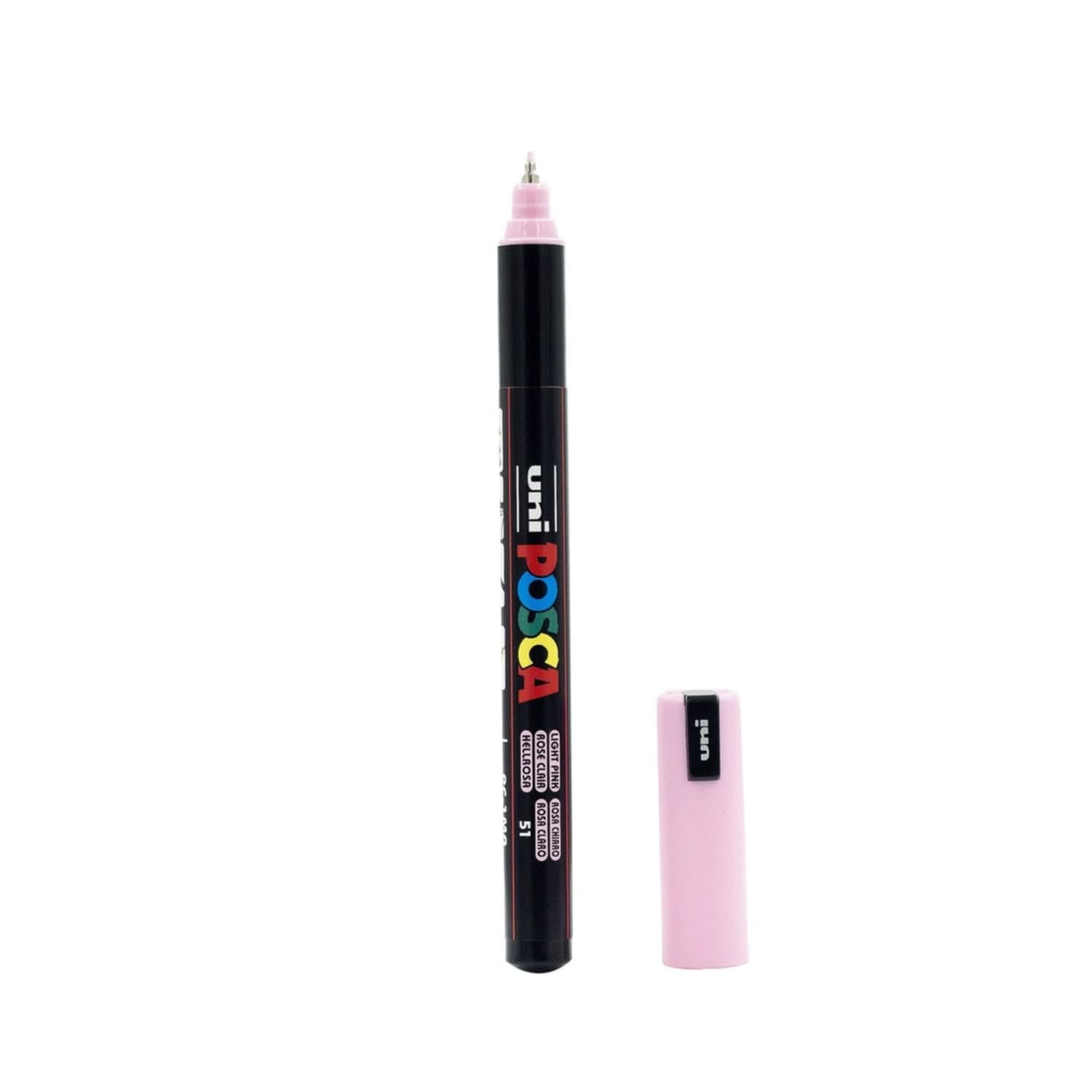Uni Posca - Uni Posca Marker PC-1MR Lichtroze - Extra Fine 07mm