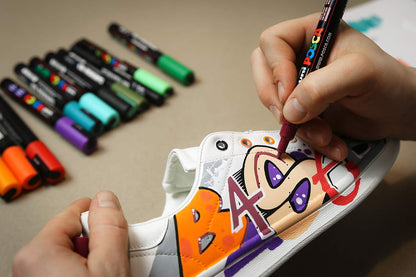 Uni Posca - Uni Posca Marker PC-1MR IJsblauw - Extra Fine 07mm