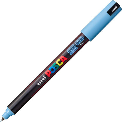 Uni Posca - Uni Posca Marker PC-1MR IJsblauw - Extra Fine 07mm