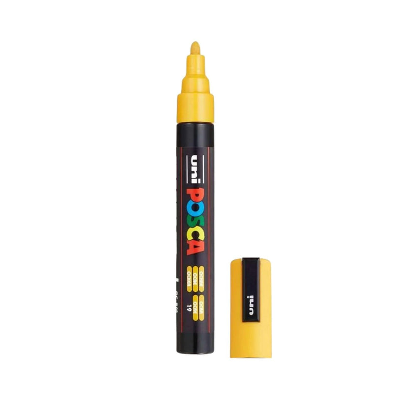 Uni Posca - Uni Posca Verfmarker PC5M Okergeel - conische punt 25 mm