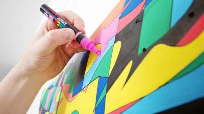 POSCA Mitsubishi Pencil PC5BR Marker, middelgroot, semi-flexibel, verf op waterbasis, alle ondergronden, donkergroen