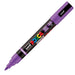 Uni Posca - Uni Posca Brushmarker PC5BR Violet - Brushpunt 1-4 mm