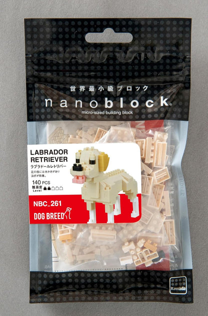 Nano Block Bouwset Labrador Retriever - 140st.
