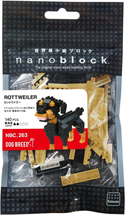 Nano Block Bouwset Rottweiler - 140st.