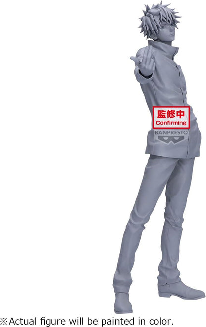 Banpresto Gojo Satoru Jujutsu Kaisen Action Figure, Grandist 27 cm, BP29746P Multicolor, Collectible Figure, Optimo for Anime Fans
