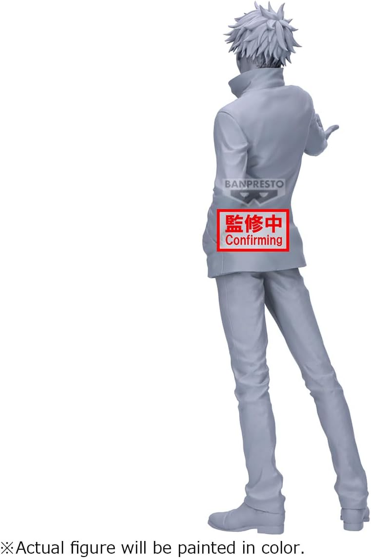 Banpresto Gojo Satoru Jujutsu Kaisen Action Figure, Grandist 27 cm, BP29746P Multicolor, Collectible Figure, Optimo for Anime Fans