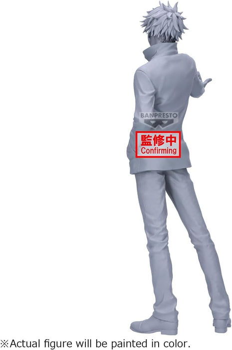 Banpresto Gojo Satoru Jujutsu Kaisen Action Figure, Grandist 27 cm, BP29746P Multicolor, Collectible Figure, Optimo for Anime Fans