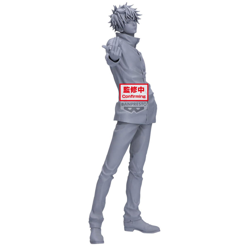 Banpresto Gojo Satoru Jujutsu Kaisen Action Figure, Grandist 27 cm, BP29746P Multicolor, Collectible Figure, Optimo for Anime Fans