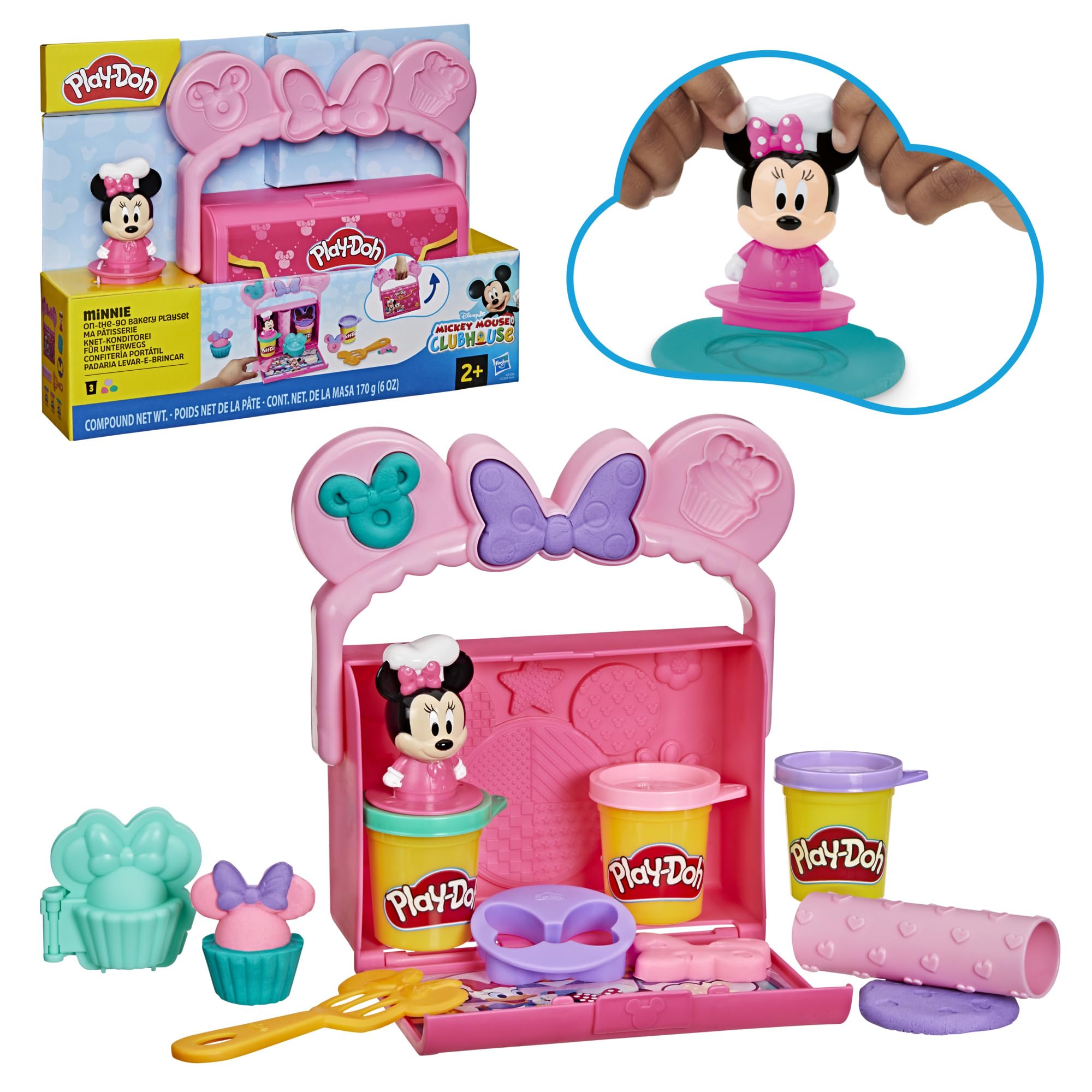 Play-Doh Disney Junior Bakkerij op reis, speelkeukenset