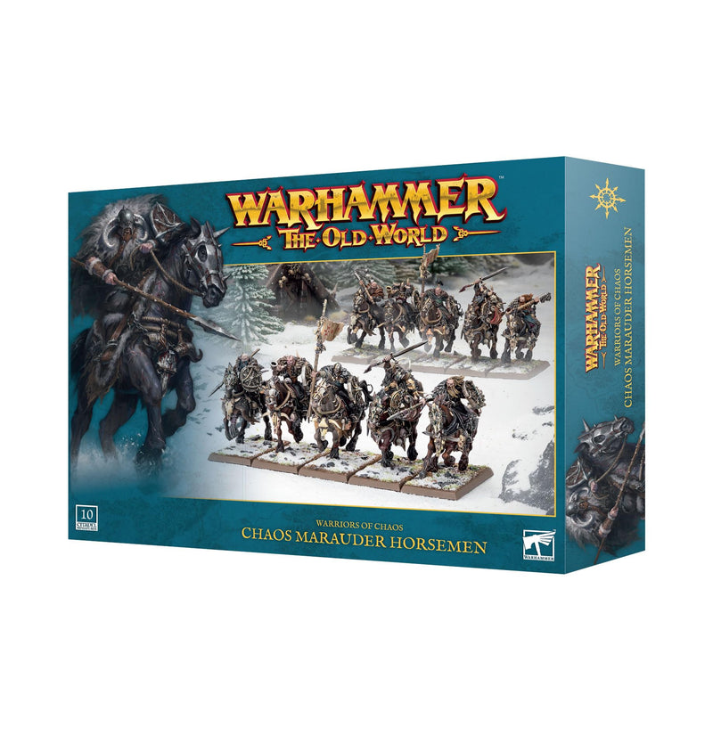 Games Workshop - Warhammer - The Old World - Warriors of Chaos: Chaos Marauders Horsemen