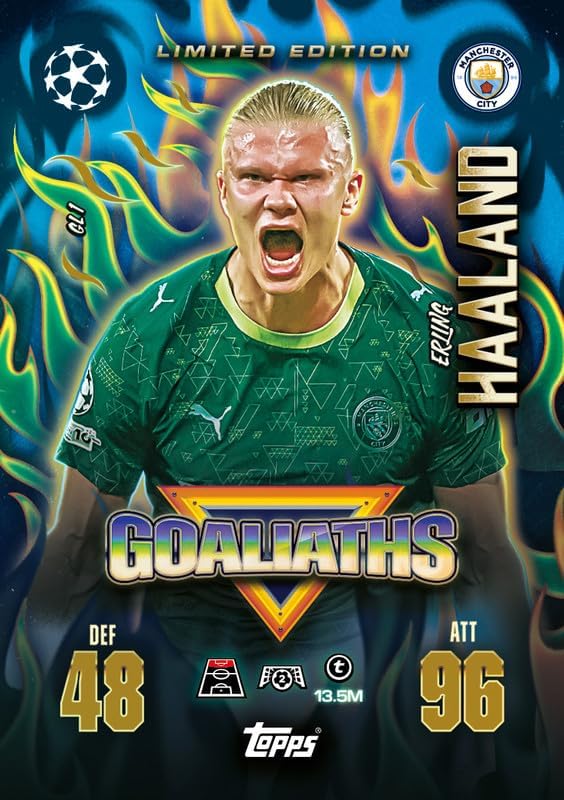 Topps UCC Match Attax Extra 2026 - Mega Tin - Goliaths - Enthält 48 Karten, darunter 3 Goliaths LE Karten