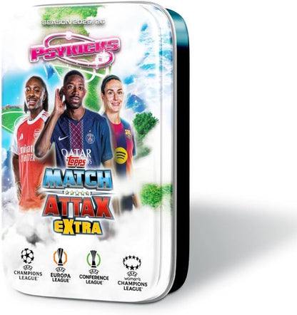 Topps UCC Match Attax Extra 2026 - Mega Tin - Goliaths - contains 48 cards including 3 Goliaths LE cards.
