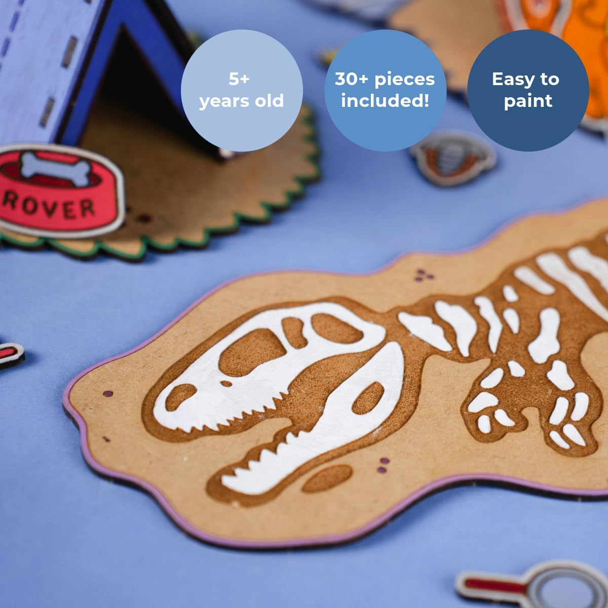 Rovers Excursion - Staycation - Houten puzzel met camper