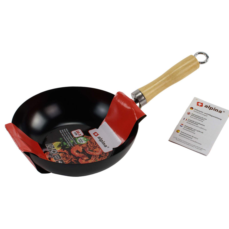 Wokpan Houten Handvat 205x6cm