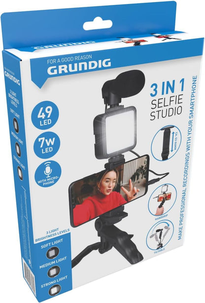 Selfiestudio Vlog Kit 3-in-1