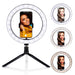 Ringlight op Statief