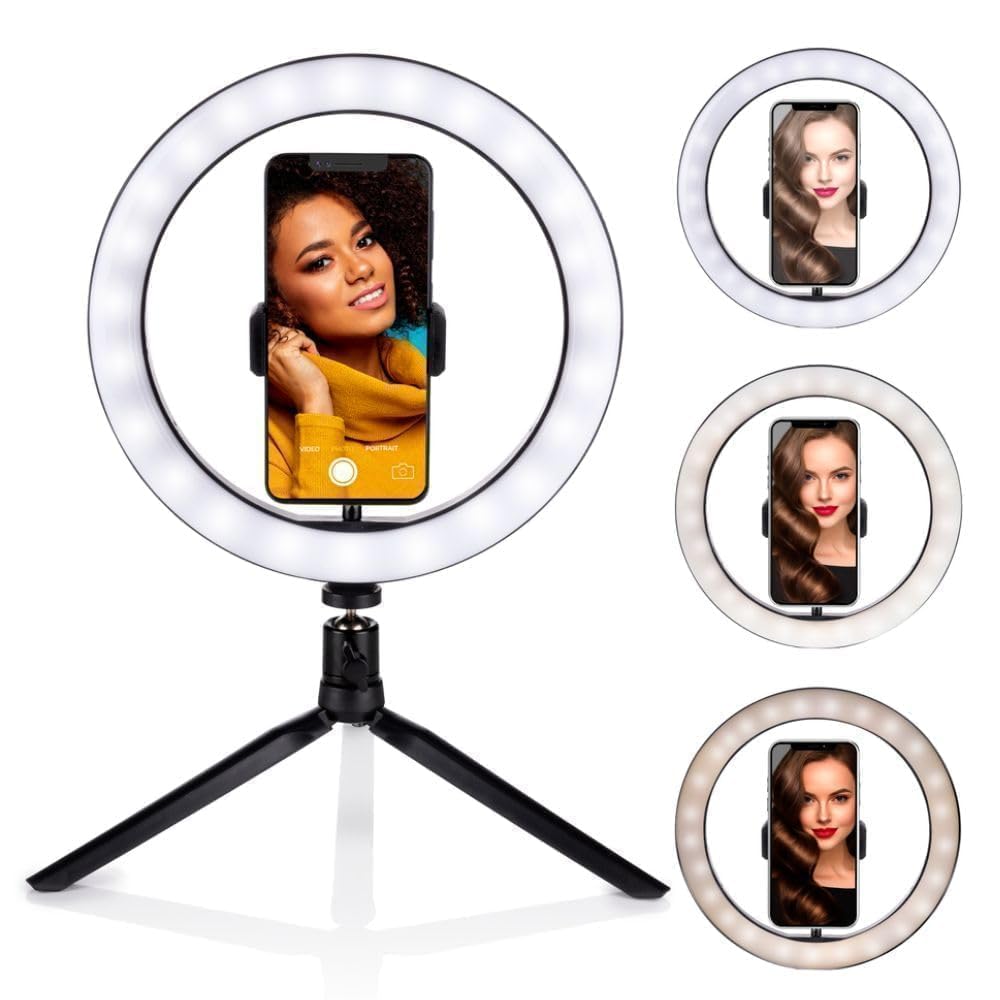 Ringlight op Statief