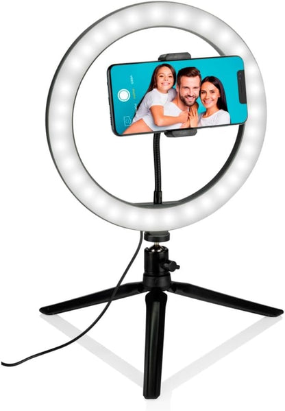 Ringlight op Statief