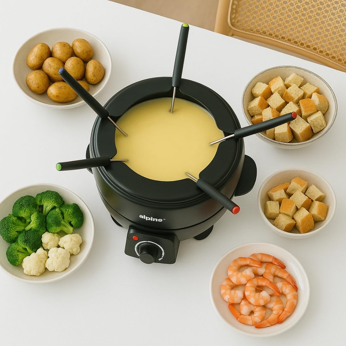 Fondueset 230V 23L