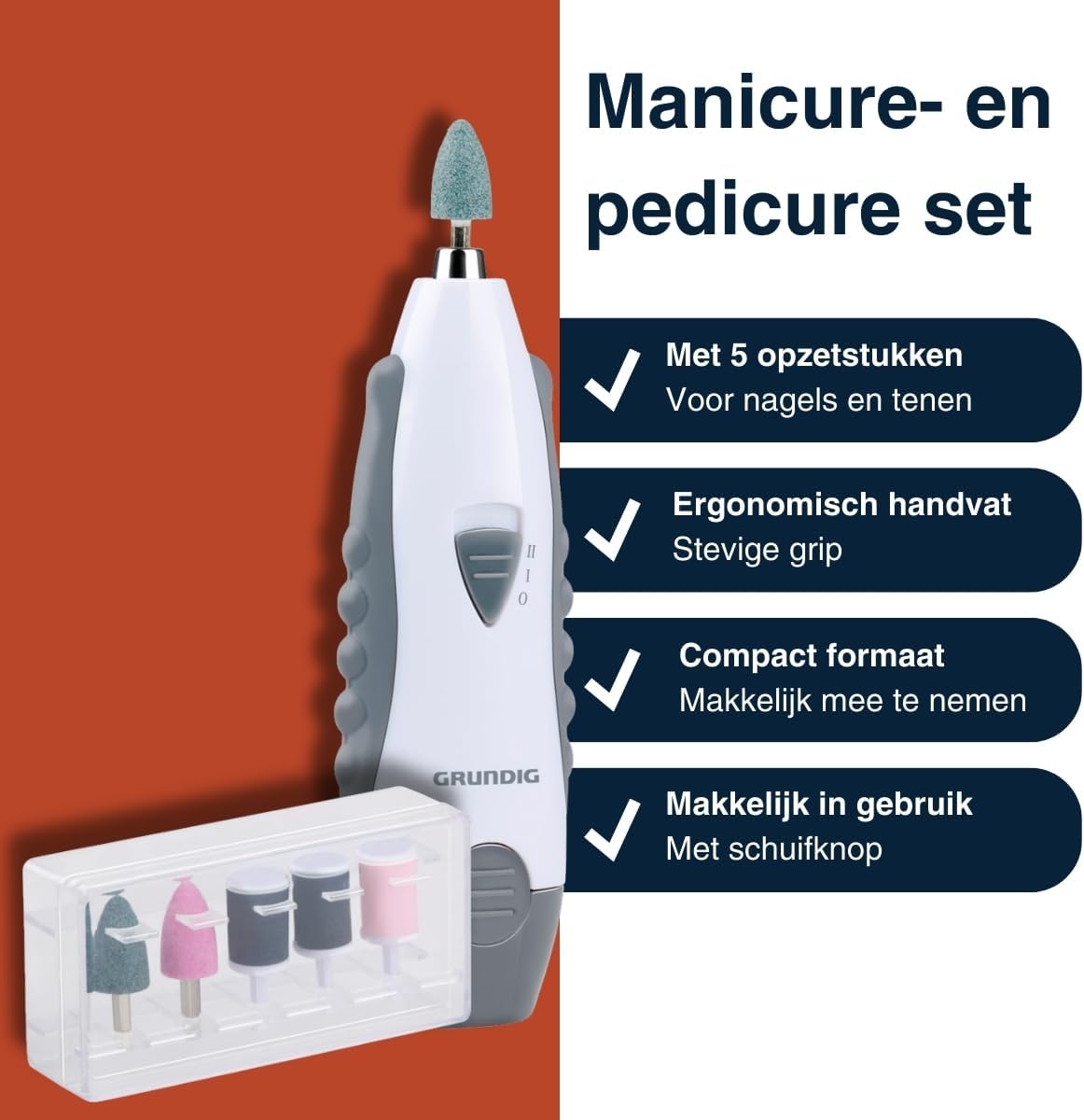 Manicure & Pedicure Set 5-in-1