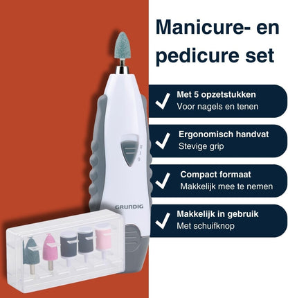 Manicure & Pedicure Set 5-in-1