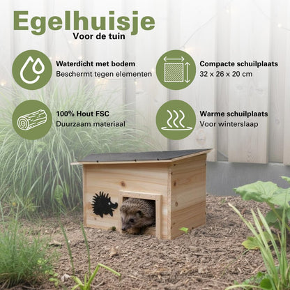 Egelhuis -  32x26x20cm