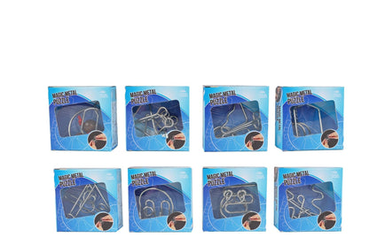 Brain Games IQ puzzel metaal 8ass 5-7cm