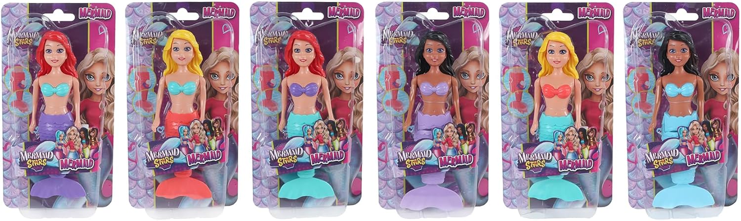 Van Manen zeemeermin speelgoed met opwindfunctie 18,5cm - Mermaid Stars