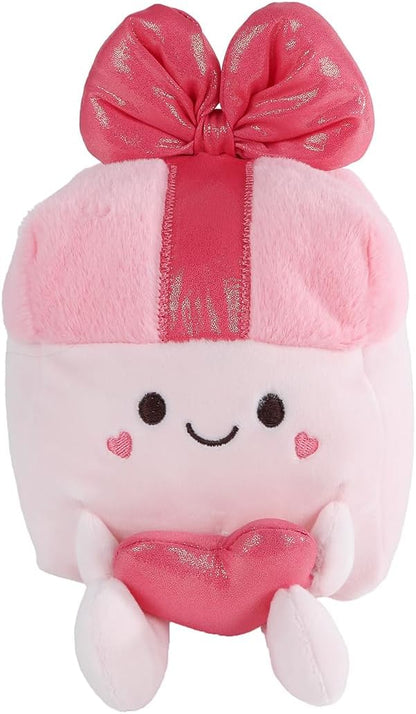 Vedes pluche knuffel cadeau 19,5cm - zacht pluche hart speelgoed