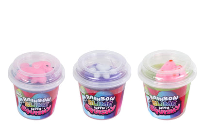 Super Goo regenboog putty met squishy 90gram 3ass