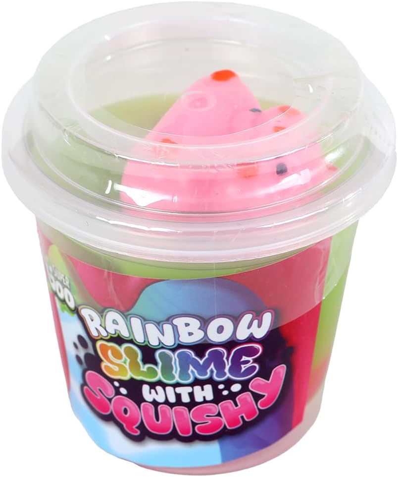 Super Goo regenboog putty met squishy 90gram 3ass