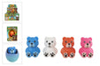 Groeiende teddy beertjes in ei 4ass 6cm
