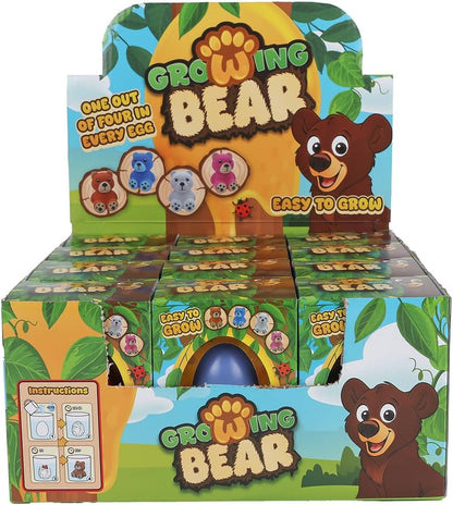 Groeiende teddy beertjes in ei 4ass 6cm
