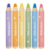Little Dutch Kleurpotloden, kleurpotlodenset voor kinderen/peuters, 6 kleuren, vanaf 2 jaar, roze & Friends