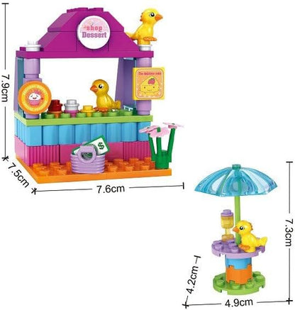 Building Set Duck Paradise Key Frame, 84 Pieces