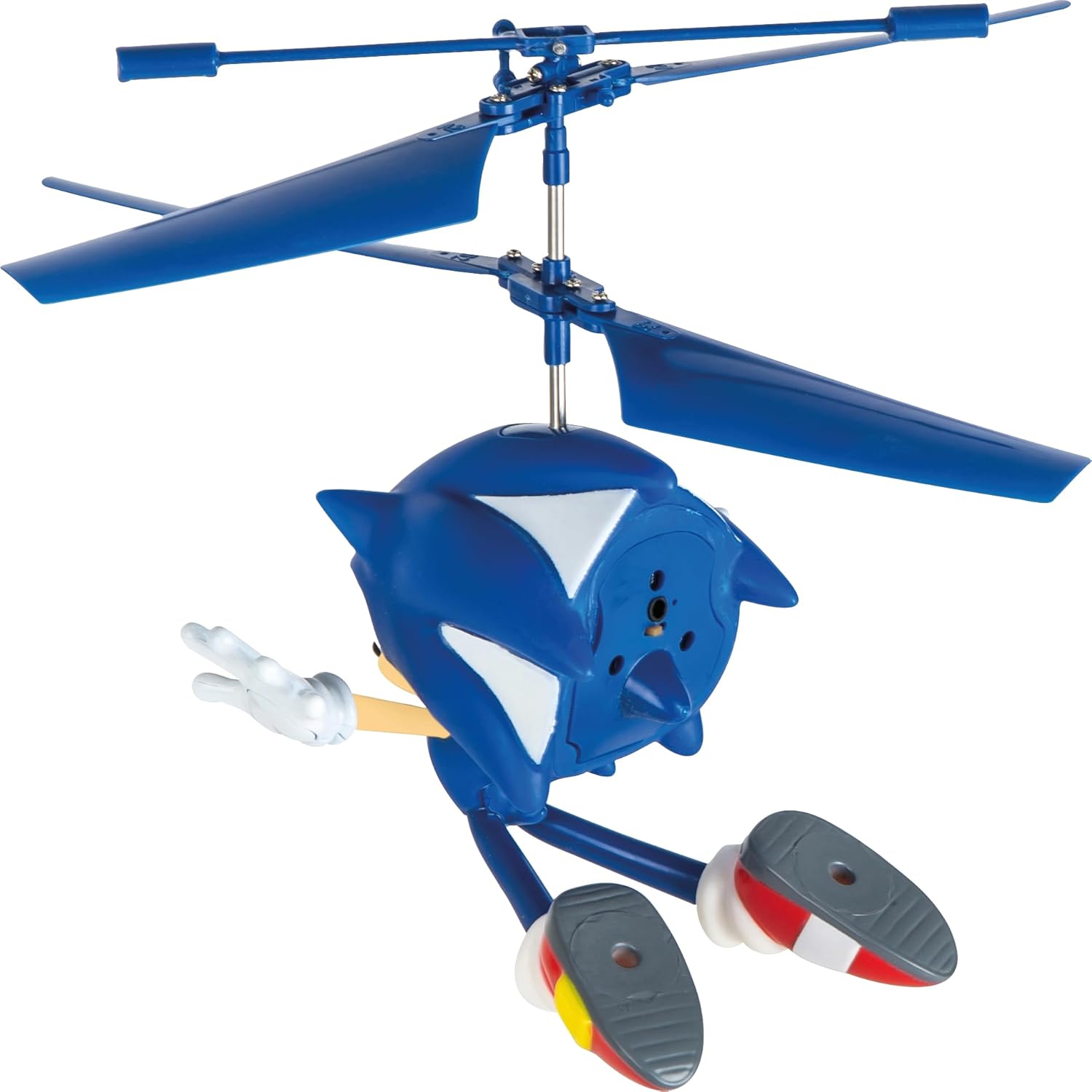 Carrera RC I 2.4GHz Sonic the Hedgehog, Flying Sonic With Coaxial Rotor Control I Original License I Gyro System I Ergonomic 2-Channel Controller