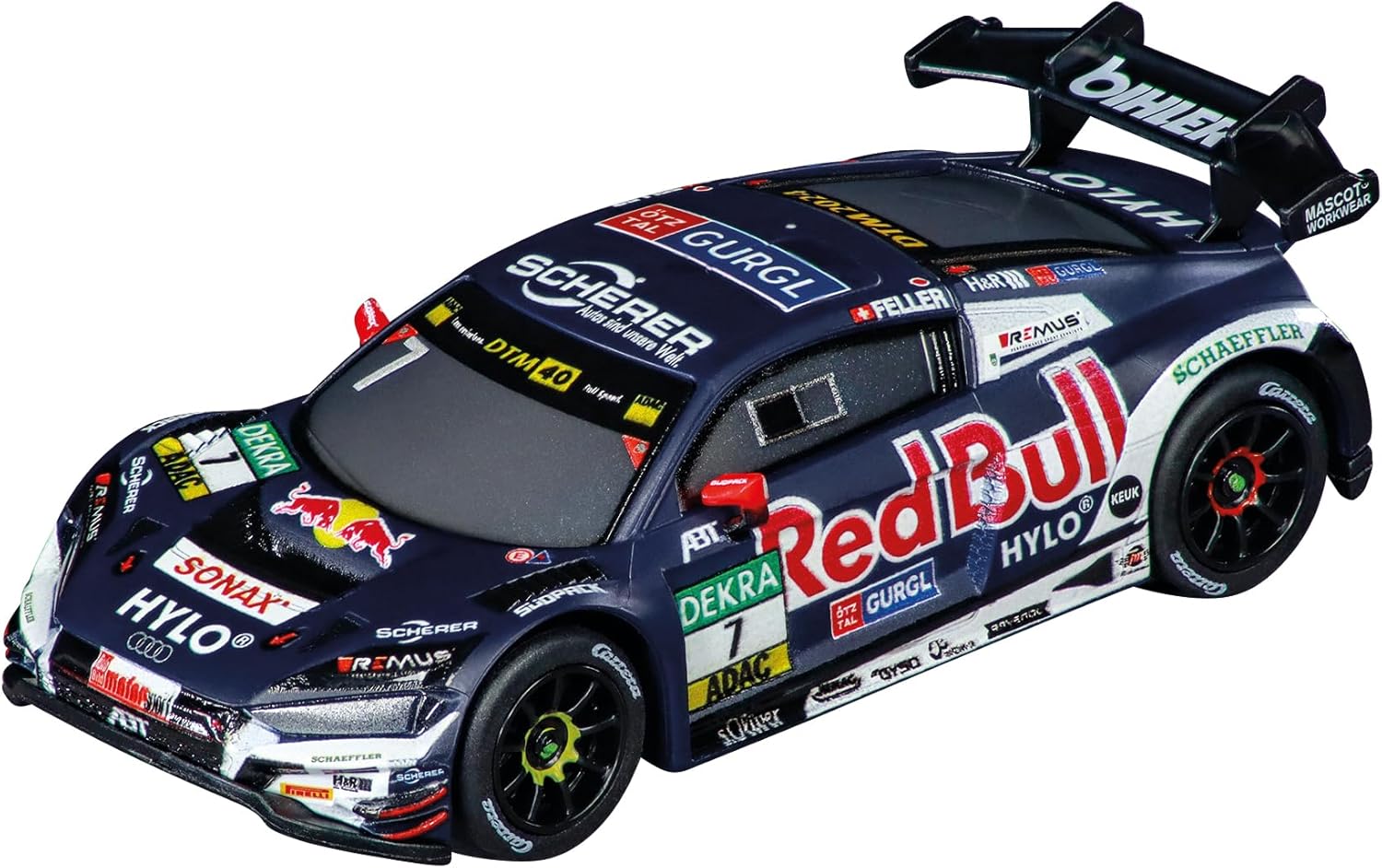 Pull & SPEED Carrera, ABT Sportsline Twinpack, twee terugtrekauto's met pull-back-functie en vrijloop, schaal 1:43, eenvoudig terugtrekken en loslaten voor speelplezier vol actie