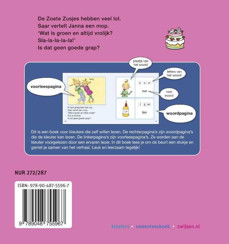 Centraal Boekhuis - De Zoete Zusjes Een kus voor mijn zus