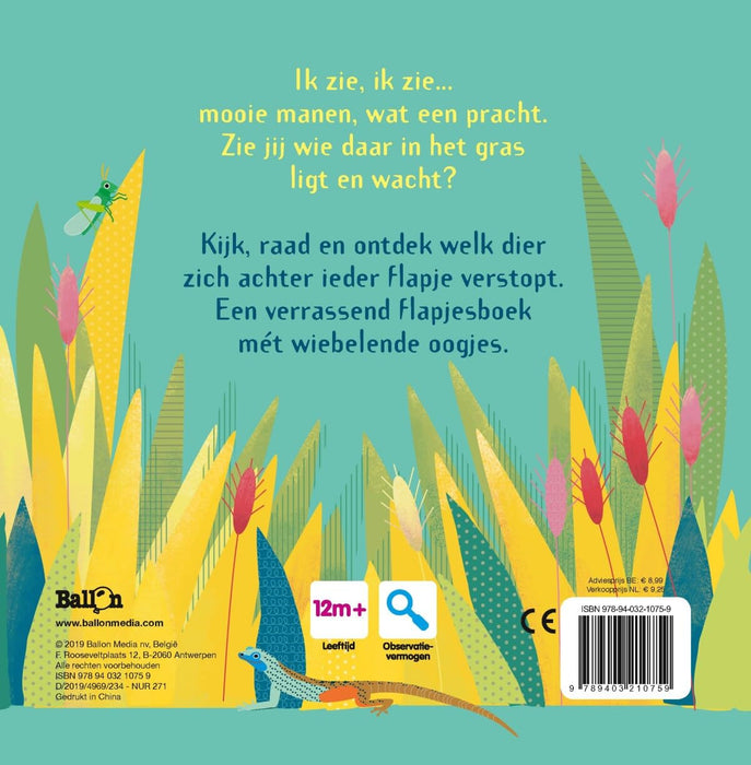 Wins Holland - Flapjesboek - Ik zie ik zie In de zoo