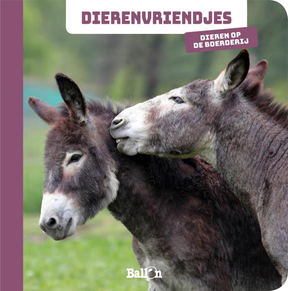 Wins Holland - Dierenvriendjes Kartonboekje Dieren op de boerderij