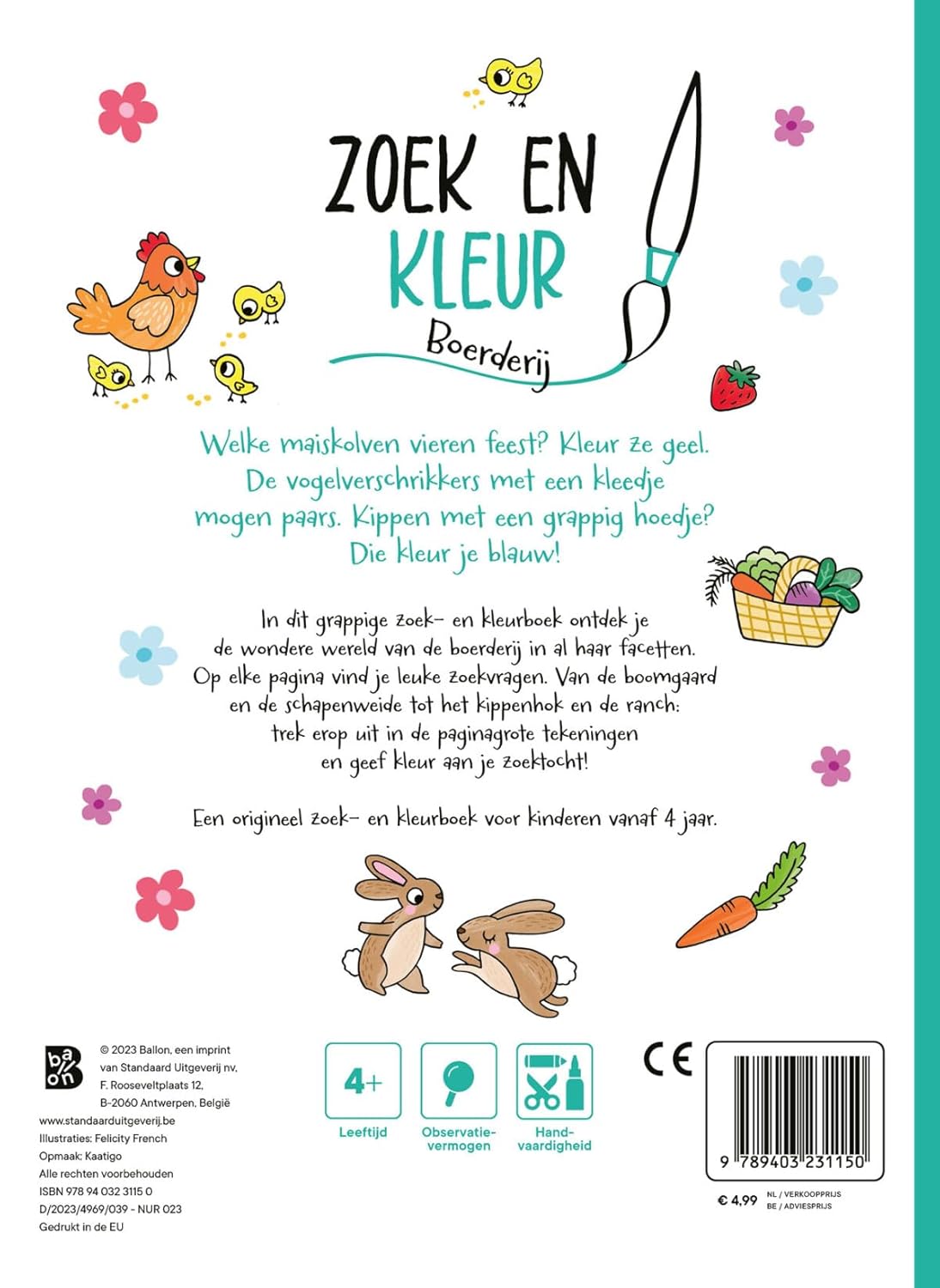 Wins Holland - Zoek en kleur - Boerderij