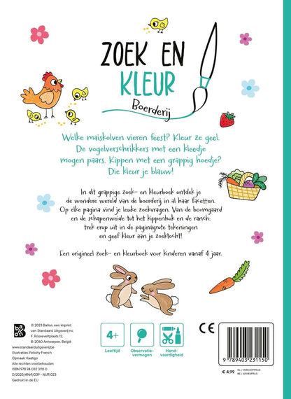 Wins Holland - Zoek en kleur - Boerderij