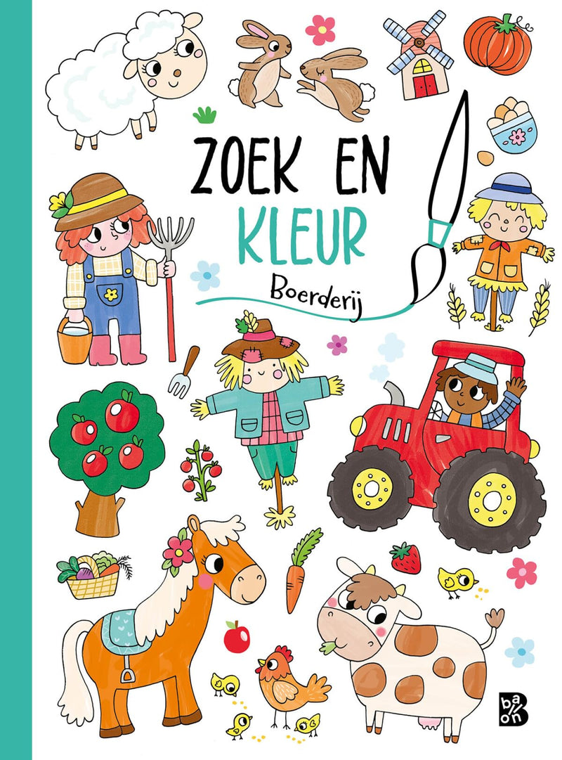 Wins Holland - Zoek en kleur - Boerderij