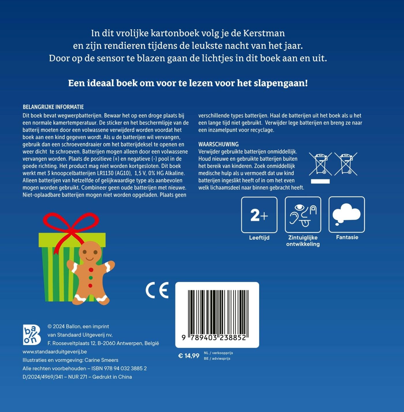 Standaard Uitgeverij - Mijn Lichtjesboek - Kerstmis