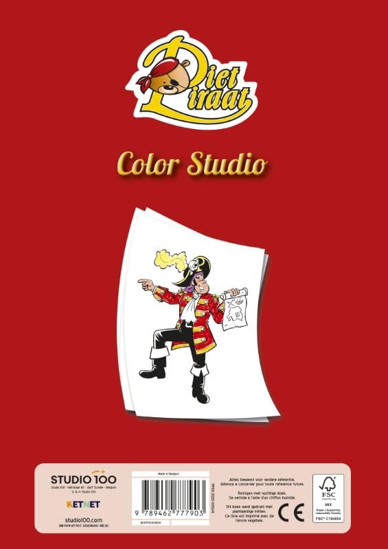 Studio 100 - Piet Piraat Kleurboek